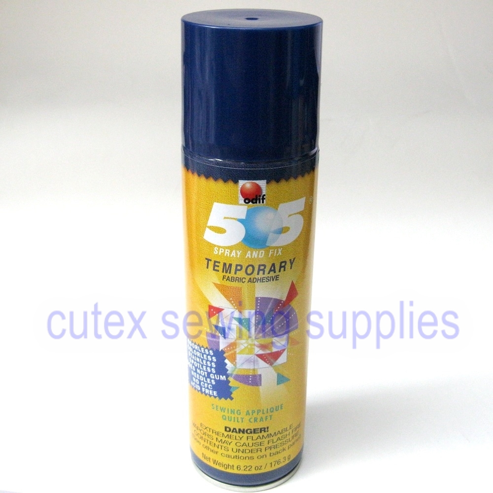 Odif 505 Spray & Fix Temporary Fabric Adhesive 6.2 Fl. Oz.