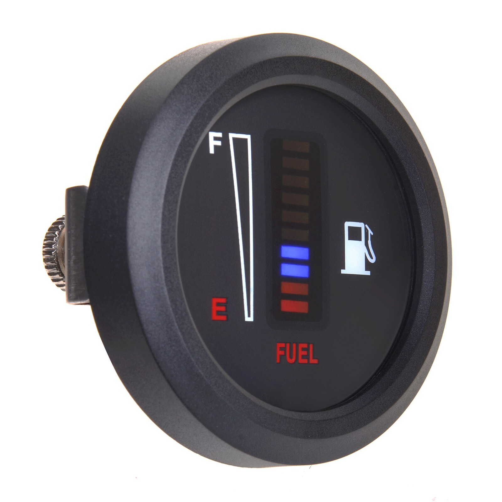 12/24V 2" 52mm Car Motorcycle Fuel Level Meter Gauge LED Display Digital 10 Grid