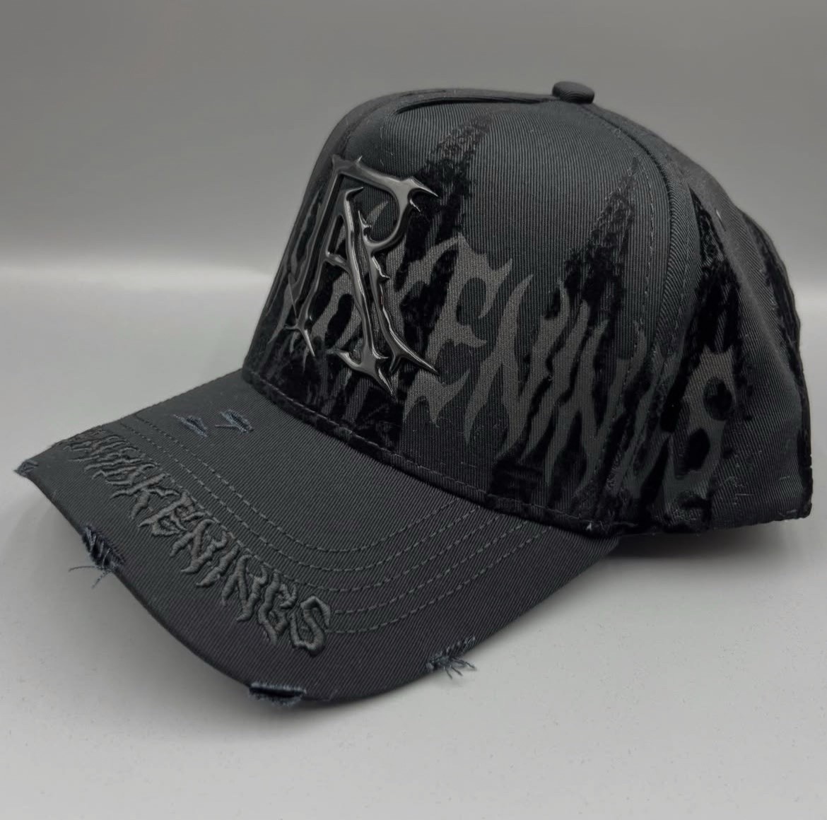 Rude Awakenings Cathedral Black SnapBack Hat Cap