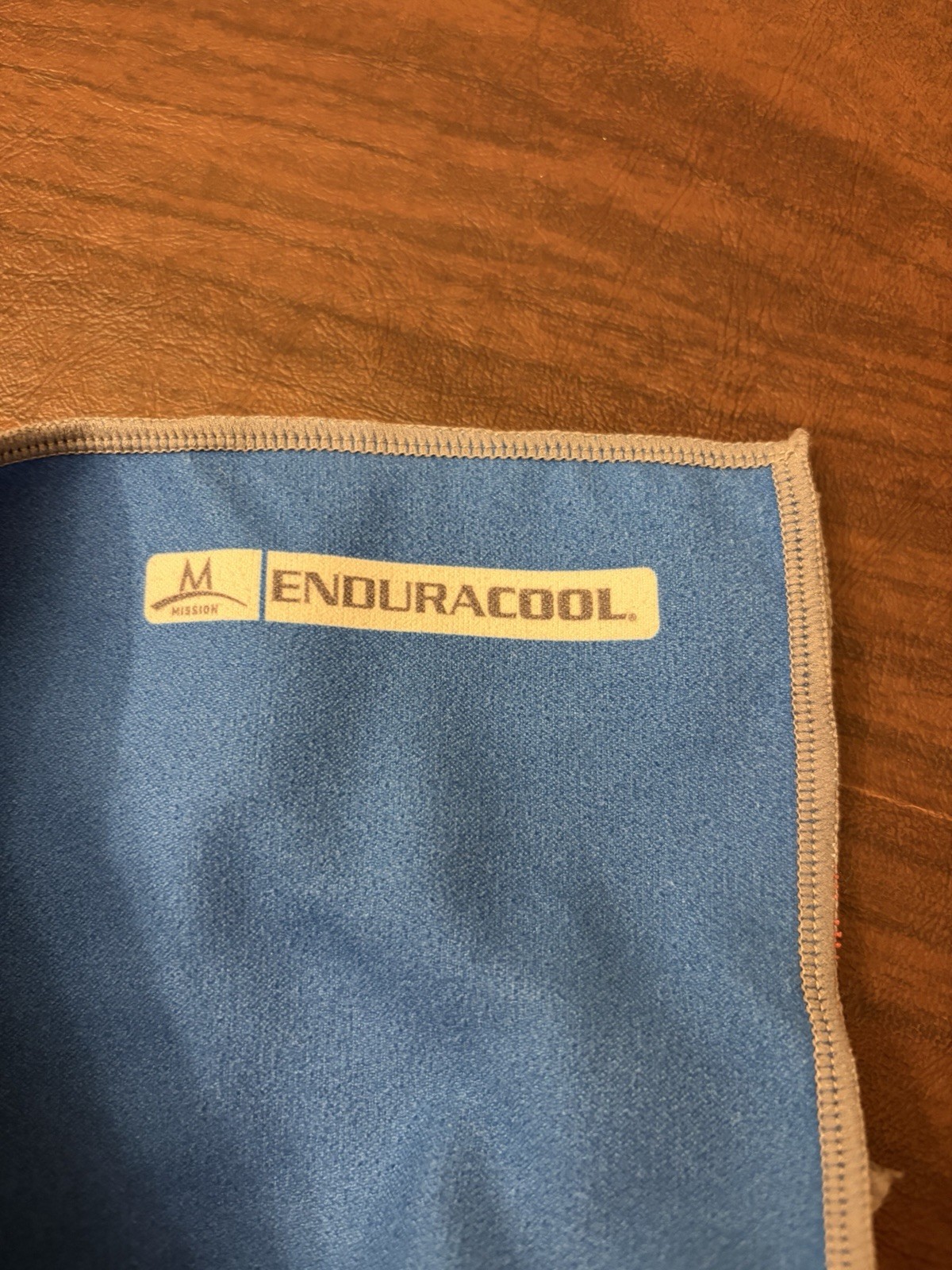 Mission Reusable Cooling Towel Blue 12" x 32” Enduracool Gym Sport Neck Sweat