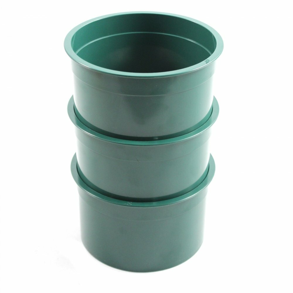 3-Piece Gold Panning Mini 6-Inch Classifier Prospect Pan Set