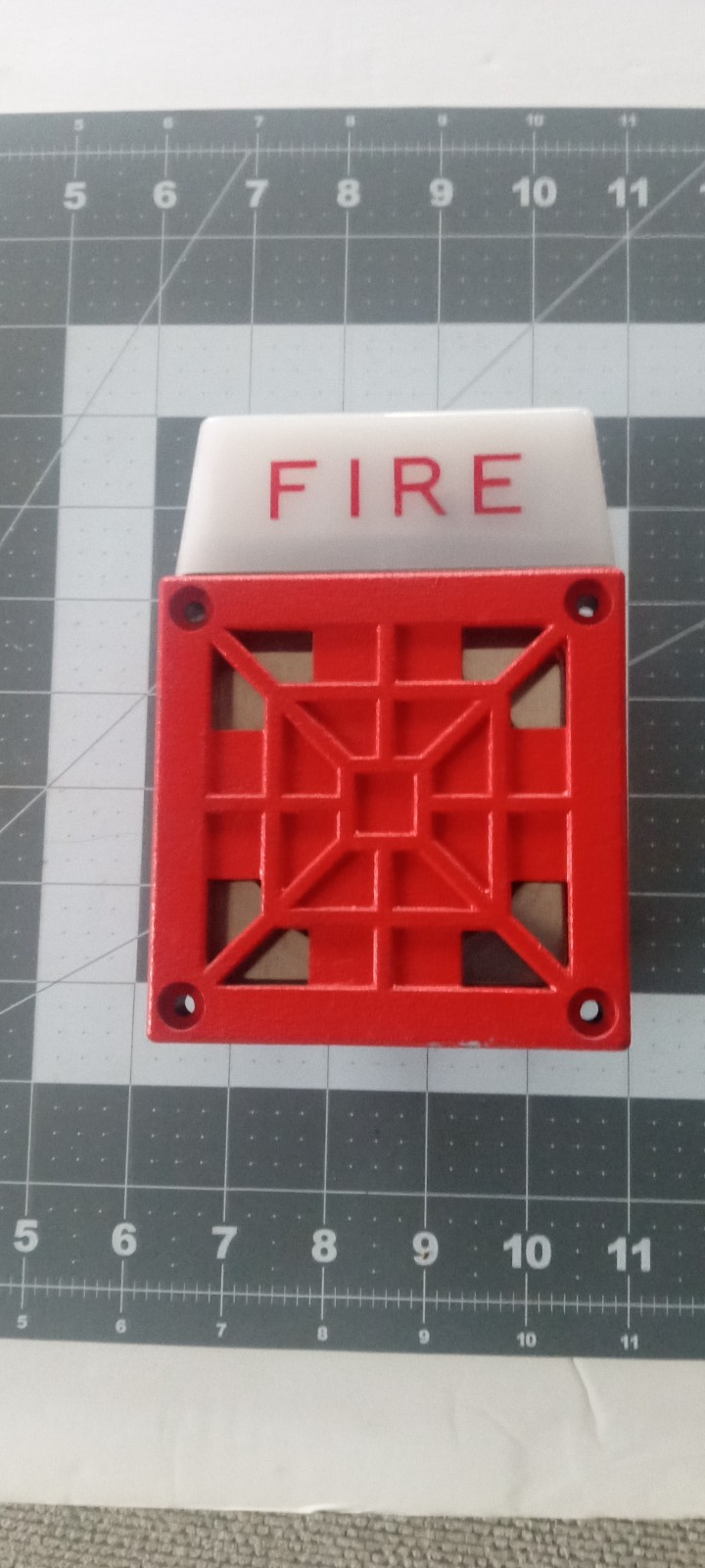 Vintage Wheelock 7002T-12 Fire Alarm Strobe - Listing will end Monday 3/16