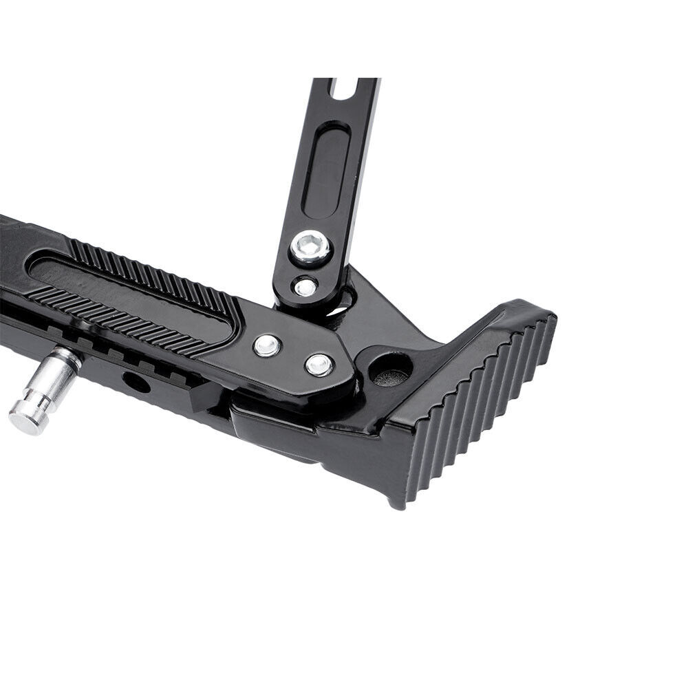 Universal Aluminum Alloy Adjustable Kickstand Foot Side Stand For Motorcycle