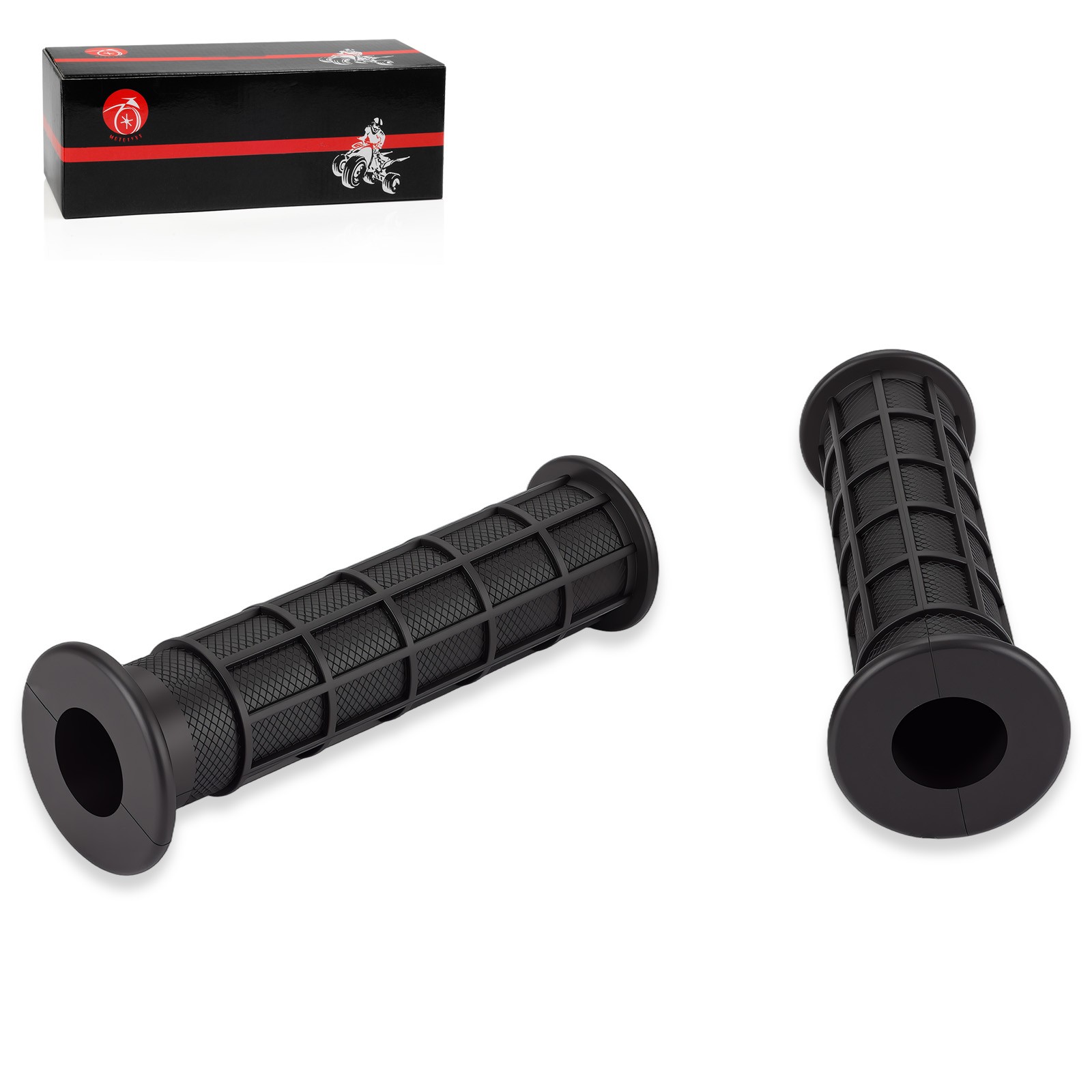 2 Handle Grips for Honda ATC200/M/S/X 1981-1987 Big Red 200 ATC200E/ES 1982-1984
