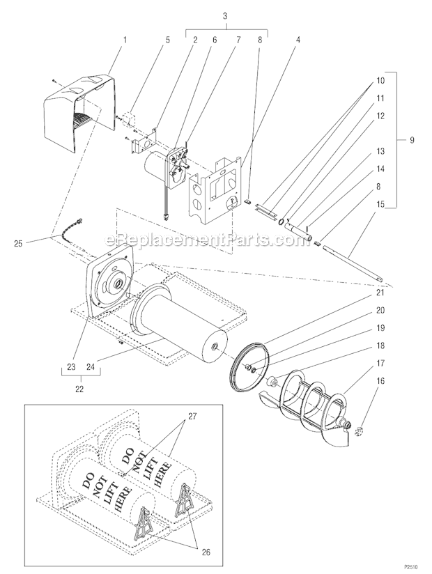 BUNN Parts Kit, Toque Position Sensor Board & Shaft Asmbl Split Pins 2 pins 011