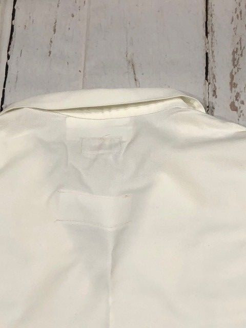 Bulwark Flame Resistant Lab Coat EXCEL-FR White ATPV 7,7 snap on closure