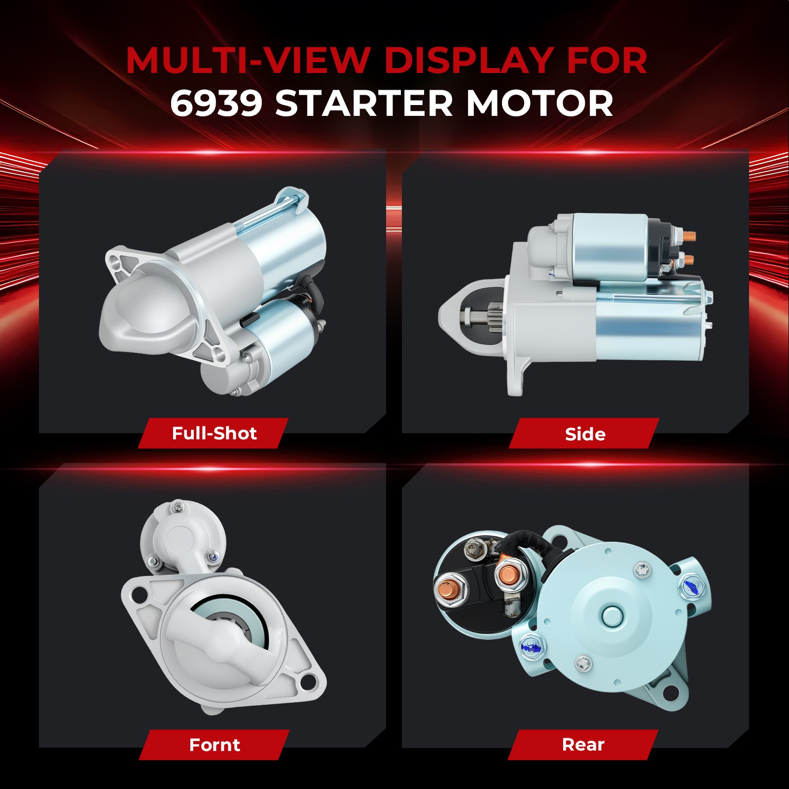 Starter for Chevrolet Sonic 2012 2013 2014 2015 - 2018 Cruze Limited 8000387