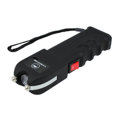 VIPERTEK VTS-989 High Quality Rechargeable Stun Gun 700BV / LED Light Heavy Duty