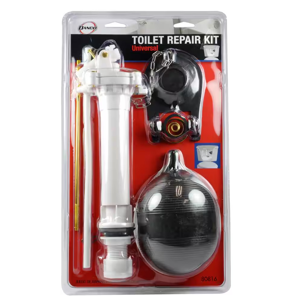 NEW Durable Complete Universal Toilet Tank Repair Kit EZ Installation