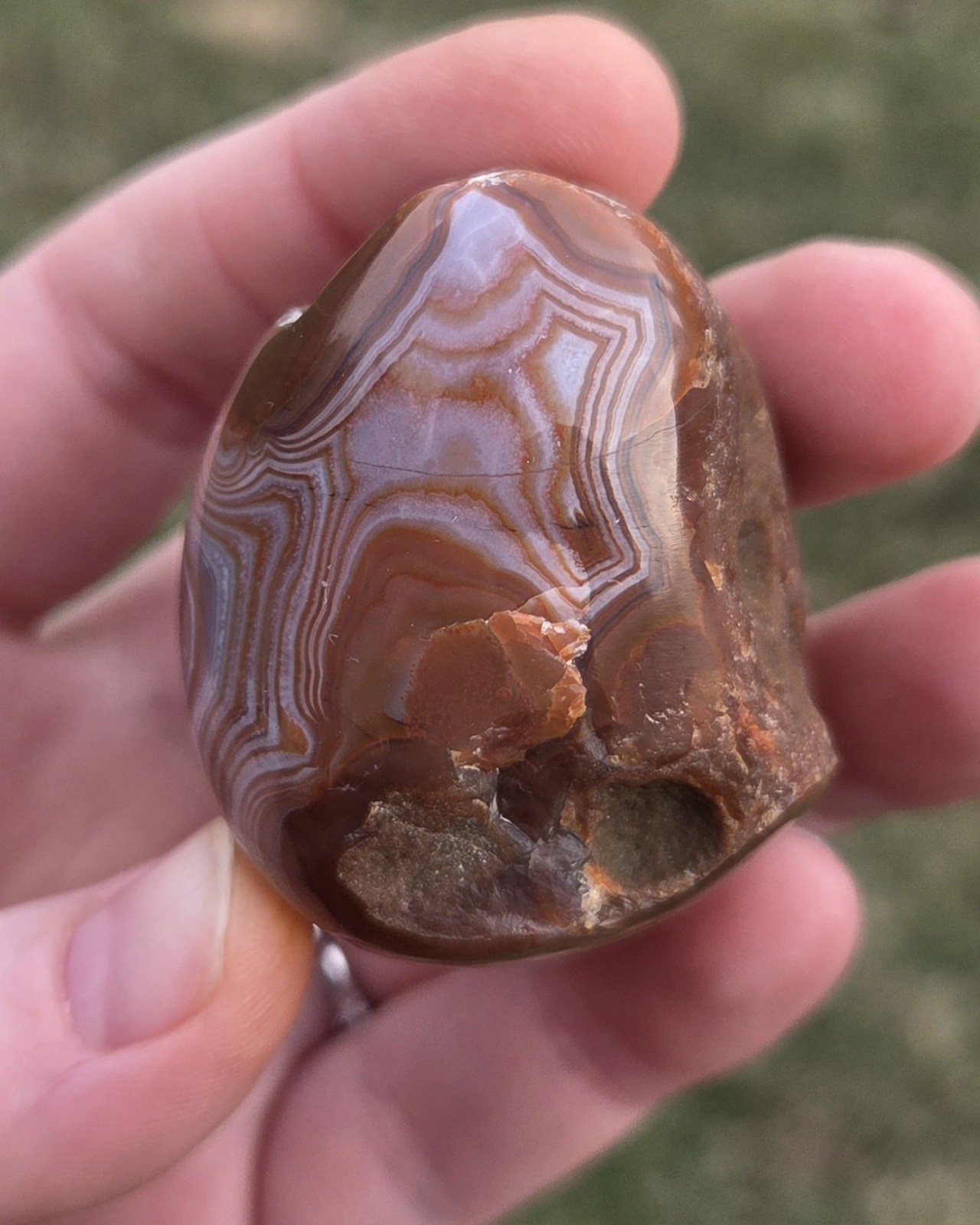 Face Polished Lake Superior Agate