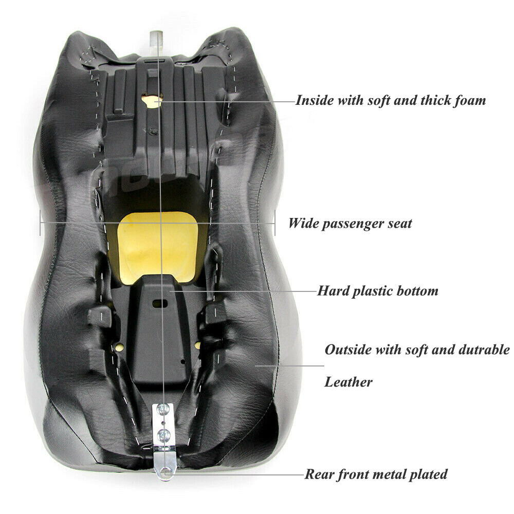 For 97-07 Harley Electra Glide Standard Seat Rider Driver Passenger 2Up Diamond