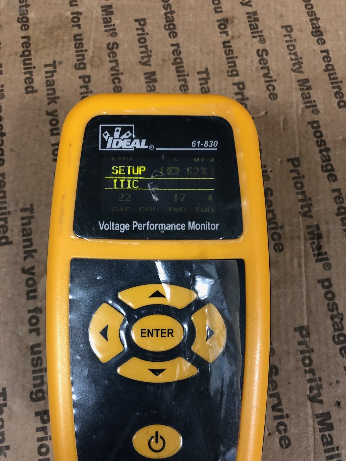 IDEAL 61-830 VOLTAGE PERFORMANCE MONITOR (TESTED)