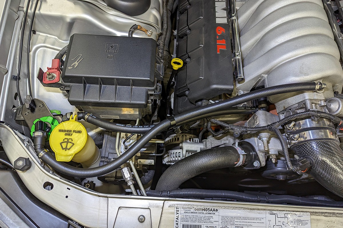 CCS Oil Catch Can Kit for 05-10 Dodge Mopar 6.1L Hemi Cars