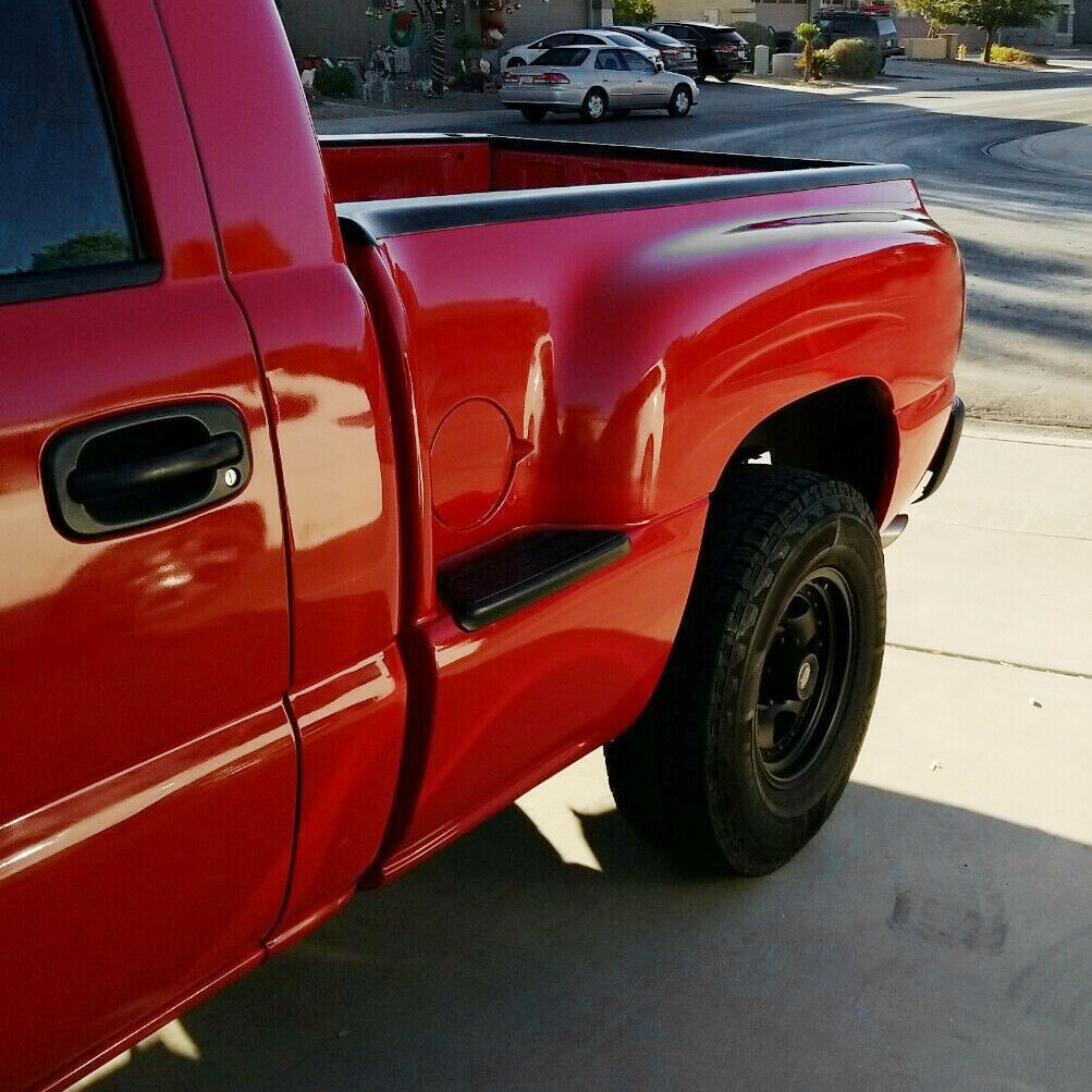 For 1999-2005 Chevrolet Silverado GMC Sierra 1500 Stepside LH RH Bed Rail Caps