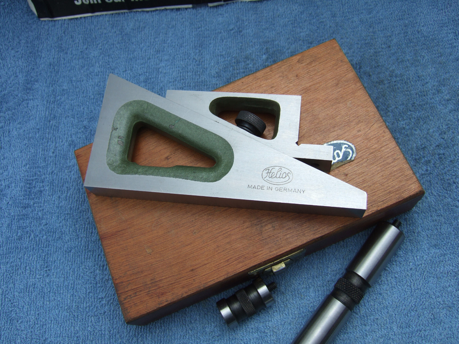 HELIOS GERMAN MADE PLANER GAGE W/CASE MACHINIST TOOLMAKER No.4 MANY MORE US HERE