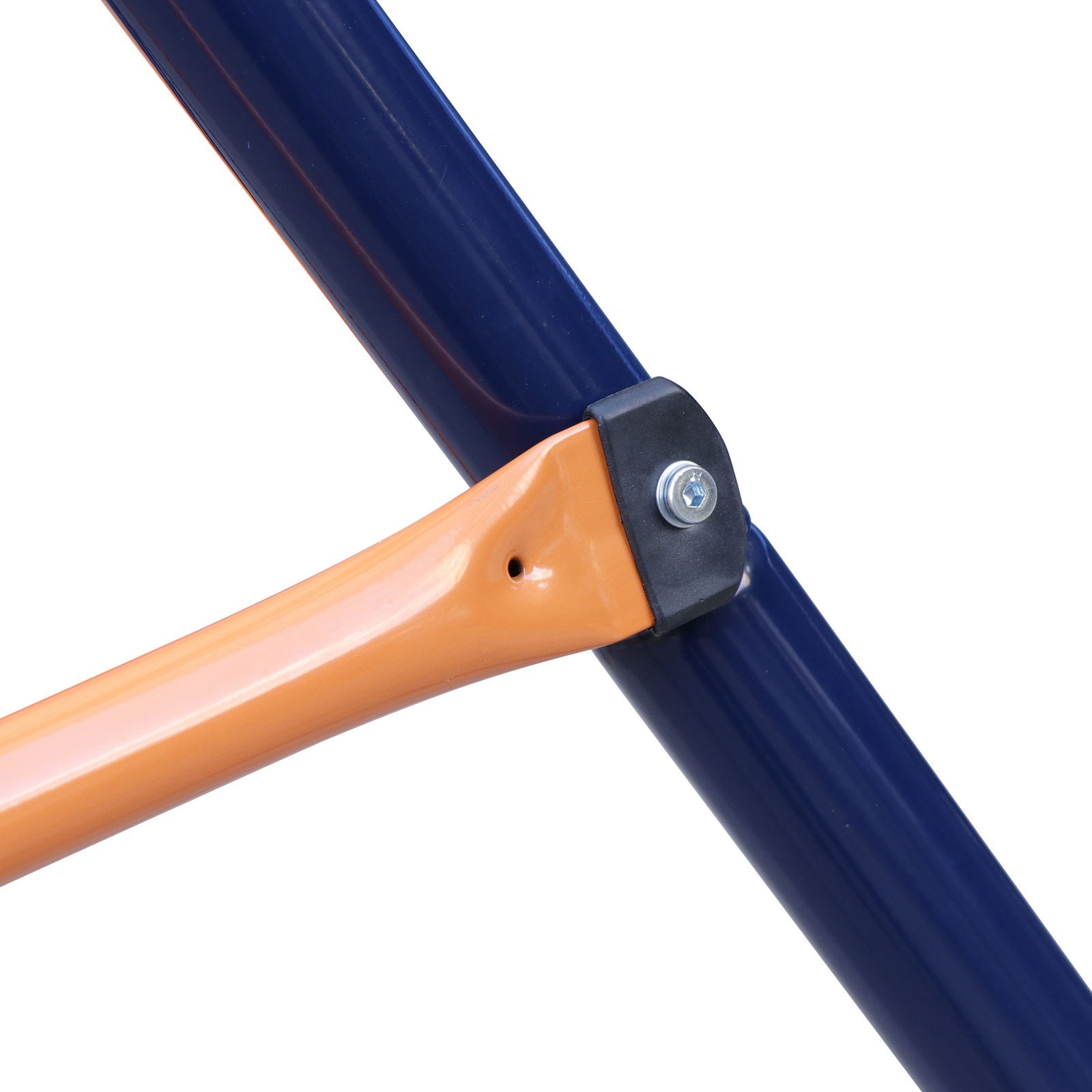 Double Kids Play Swing Set w/ 2 Seats & 1 Glider for Outdoor Backyard Heavy-Duty