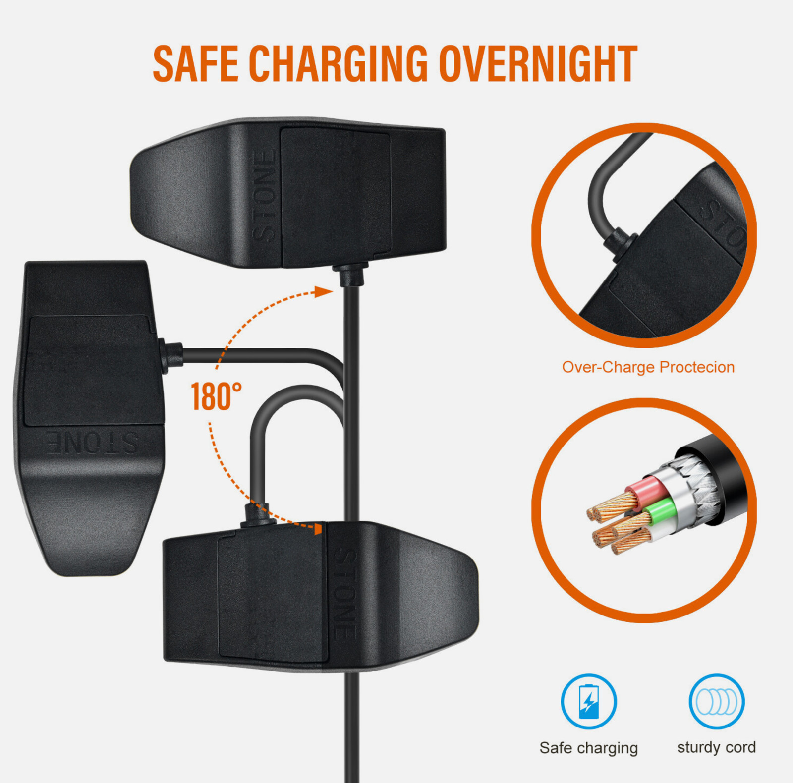 ​Charger for GARMIN Dog Barking TT15 T5 Collar Charging Clip Cable Replacement