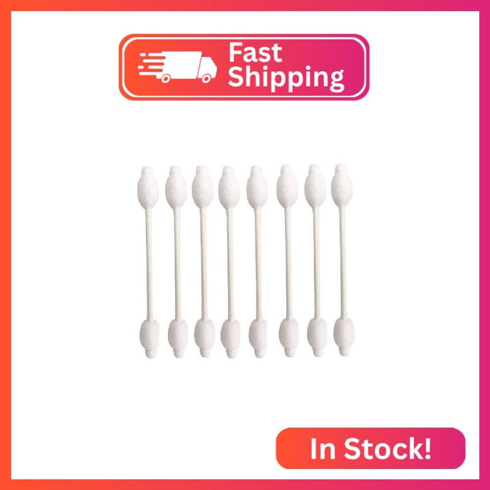 Baby Cotton Swabs, Organic Fragrance and Chlorine-Free Kids Safety Swabs, 100% B