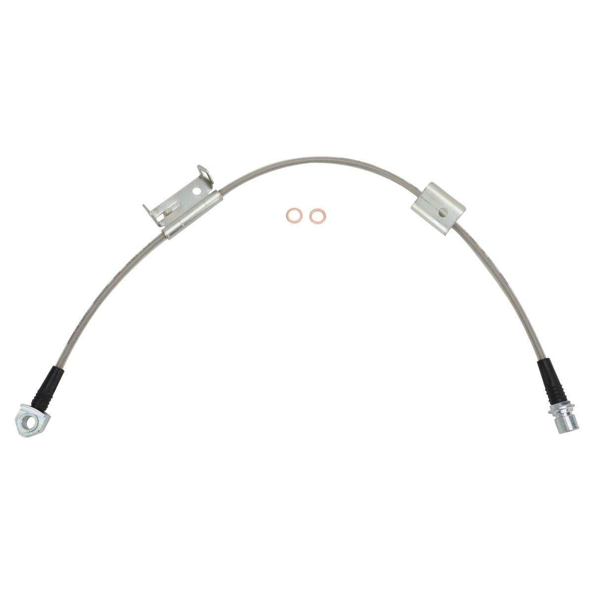 TRQ Performance Brake Hose Set For 02-06 Cadillac 00-06 Chevrolet GMC