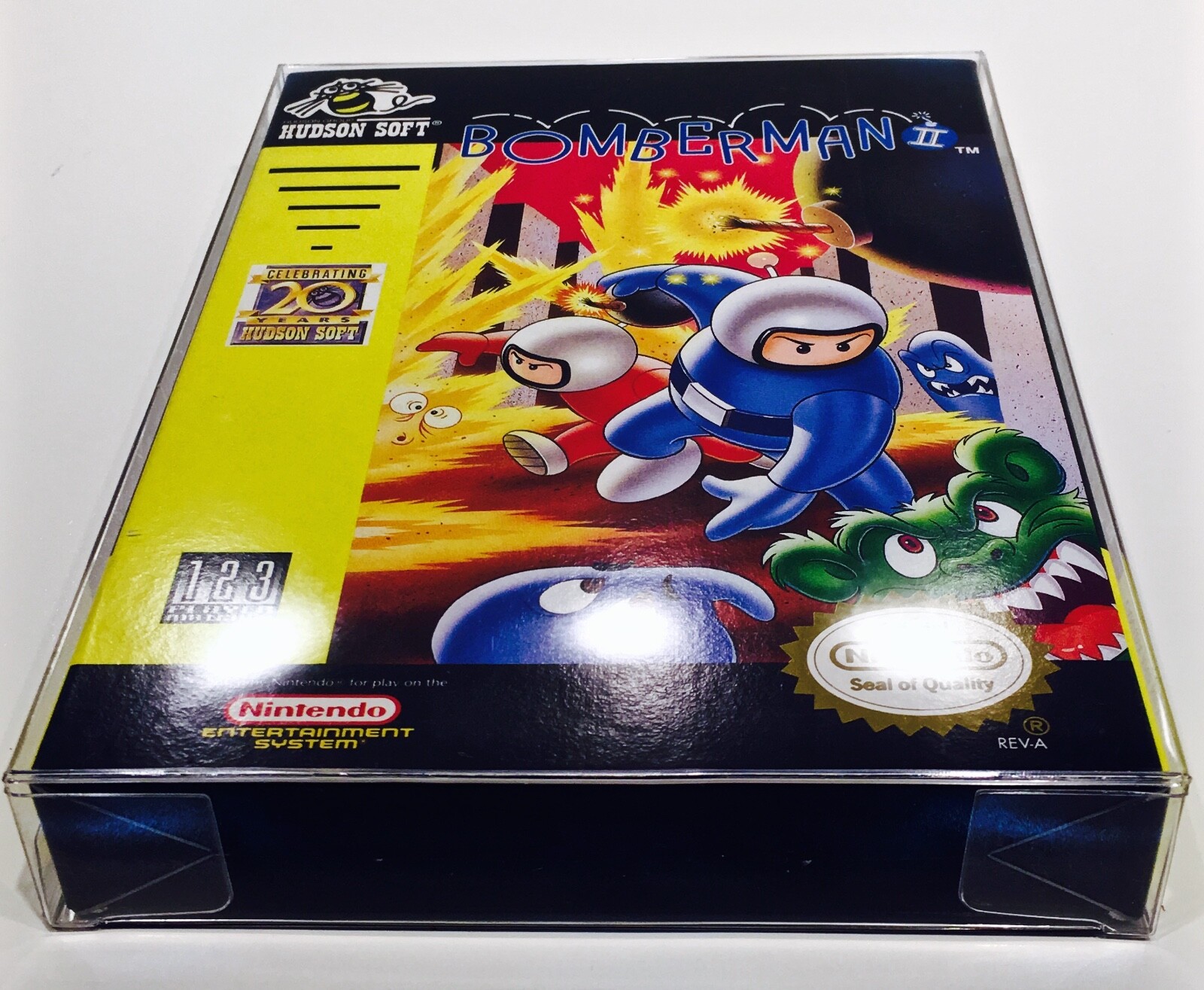 5 Box Protectors for NINTENDO NES Video Game Boxes! Clear Display Cases CIB New