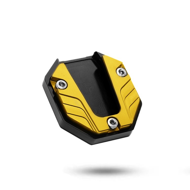 Motorcycle Bikes Kickstand Extender Foot Side Stand Extension Pad Support Plate