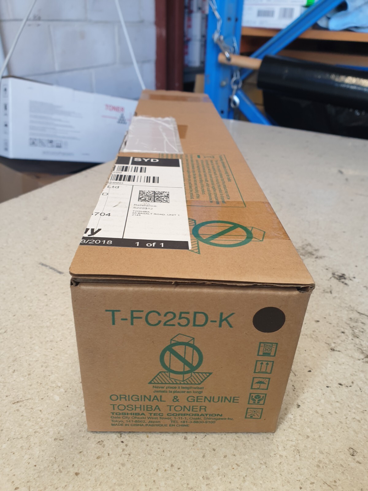 Genuine Toshiba T-FC25D-K Black Toner e-Studio 2040c 2540c 3040c 3540c 4540c