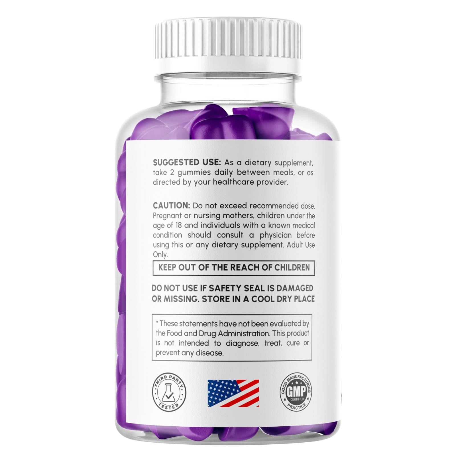 (1 Pack) Vital Boost XL Male Gummys Advanced Formula VitalBoost XL 60 Gummies