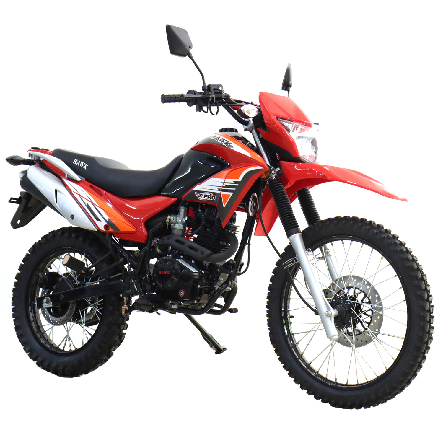 X-PRO Hawk 250 Dirt Bike Dual Sports Enduro Street Bike Motorcycle Free Shipping
