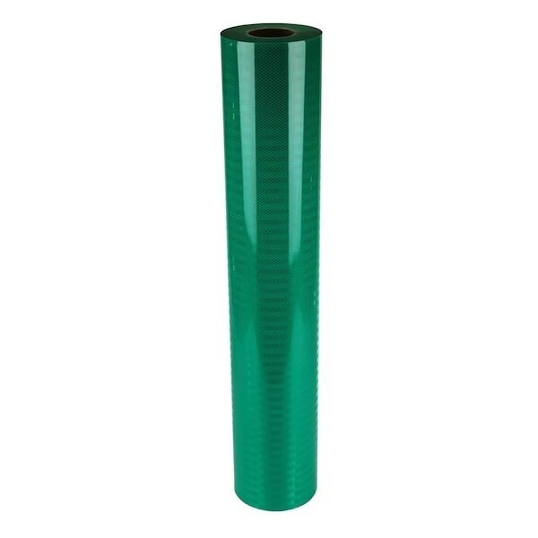3M High Intensity Prismatic Reflective Sheeting Green T4  3937 - 48 in x 50 yd