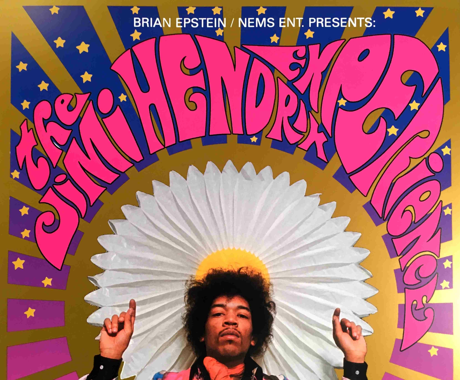 Jimi Hendrix Experience Poster for 1967 Saville Theater Performance Karl Ferris