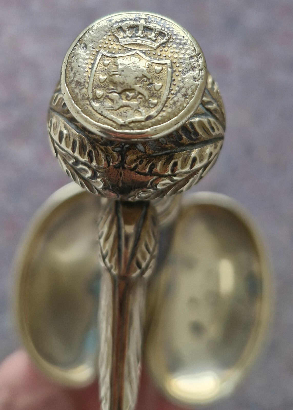 Antique 19th Cen Danish Courtiers Court Officers Dress Sword by J. Herazcek