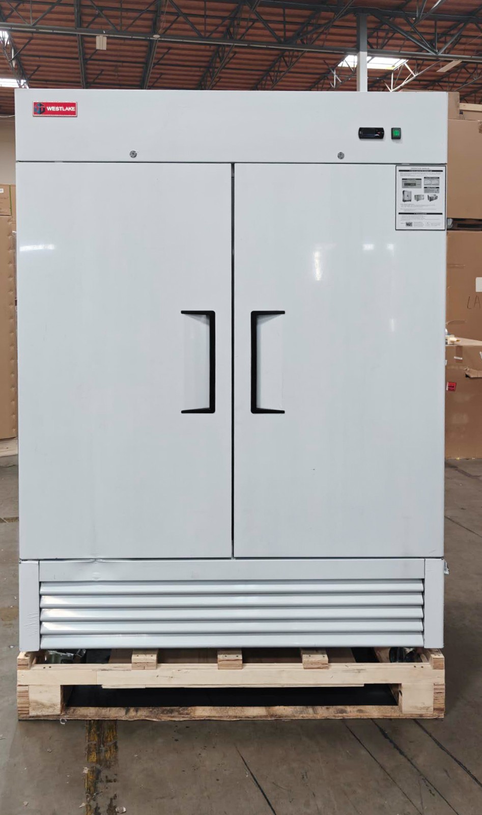 WESTLAKE 2 Door 54" Commercial Reach-In Refrigerator 49 Cu.ft – Dents