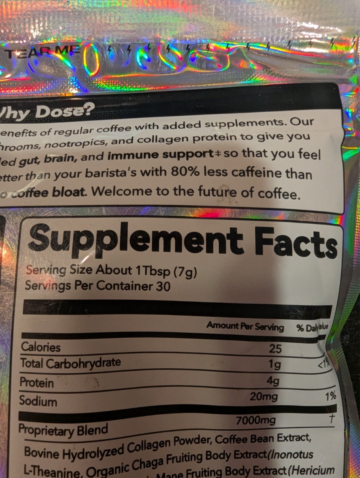 Everyday Dose Coffee+ 7.4oz (2 Pack) – EVERYDAY DOSE Mushroom Collagen Protein.