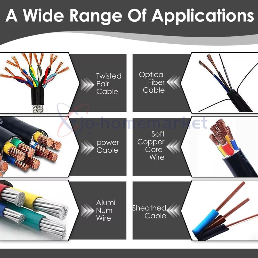 Manual Wire Stripping Machine Portable Cable Stripper 1mm to 25mm