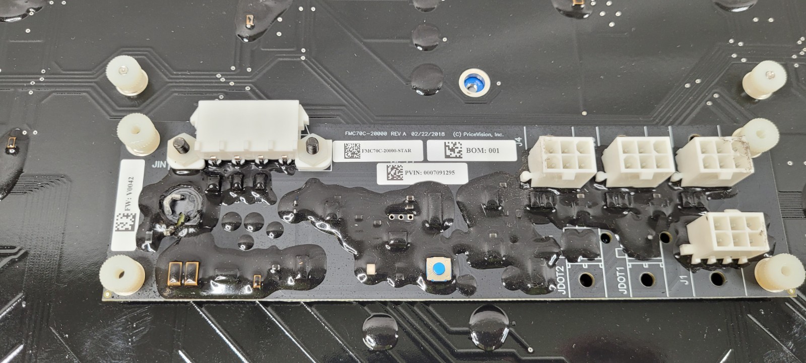 Pricevision LED Fuel Price LED Sign 8 Panel Kit FMD16CTD SEE PHOTOS!