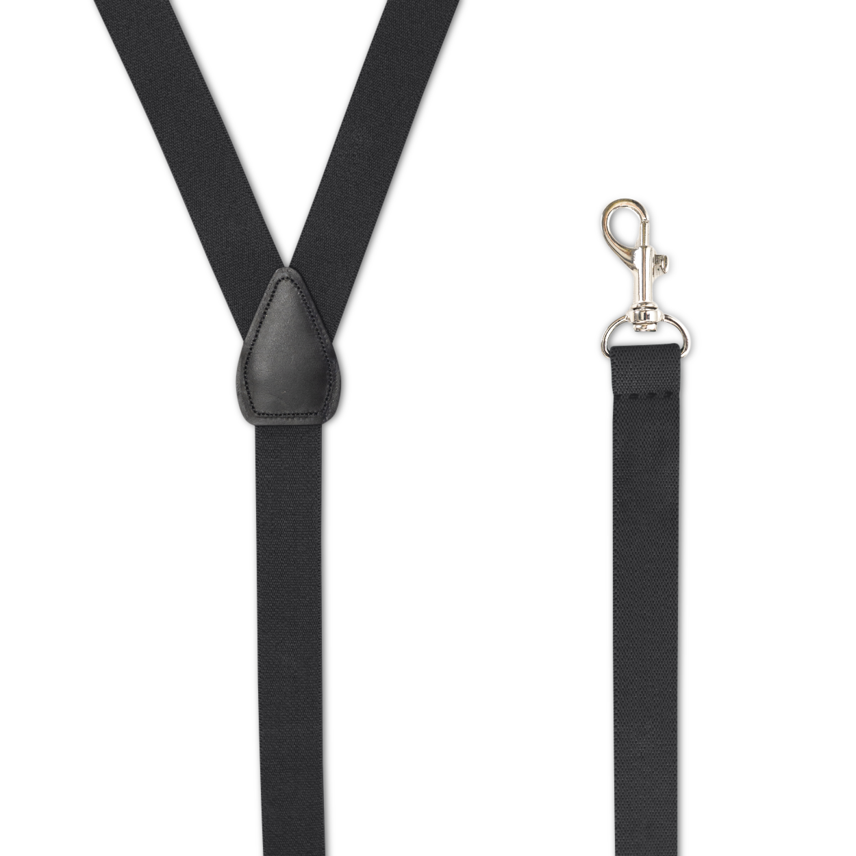 Men's Suspenders, Metal Snap-Ons, Belt Loops, Y Style, Many Colors, USA-made