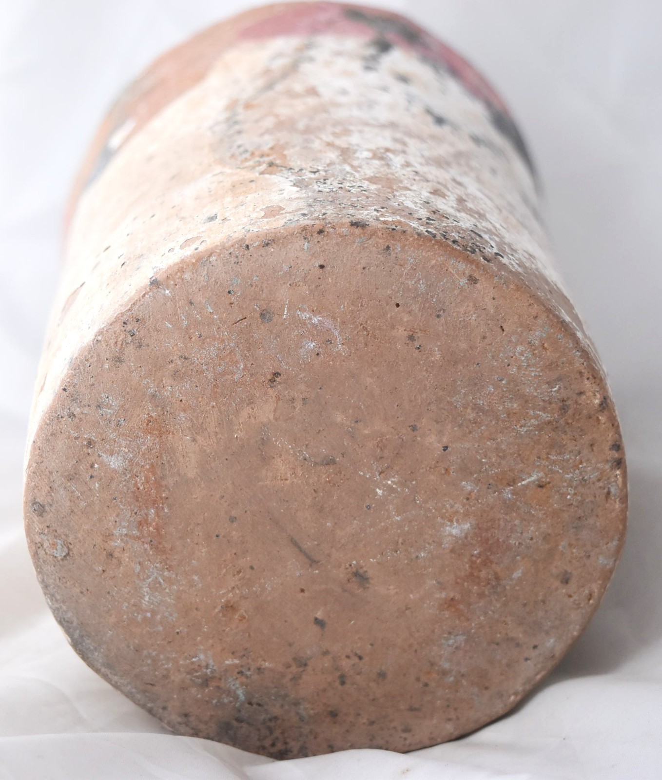 Ancient Pre Columbian Hand Painted Vessel Pottery Vase