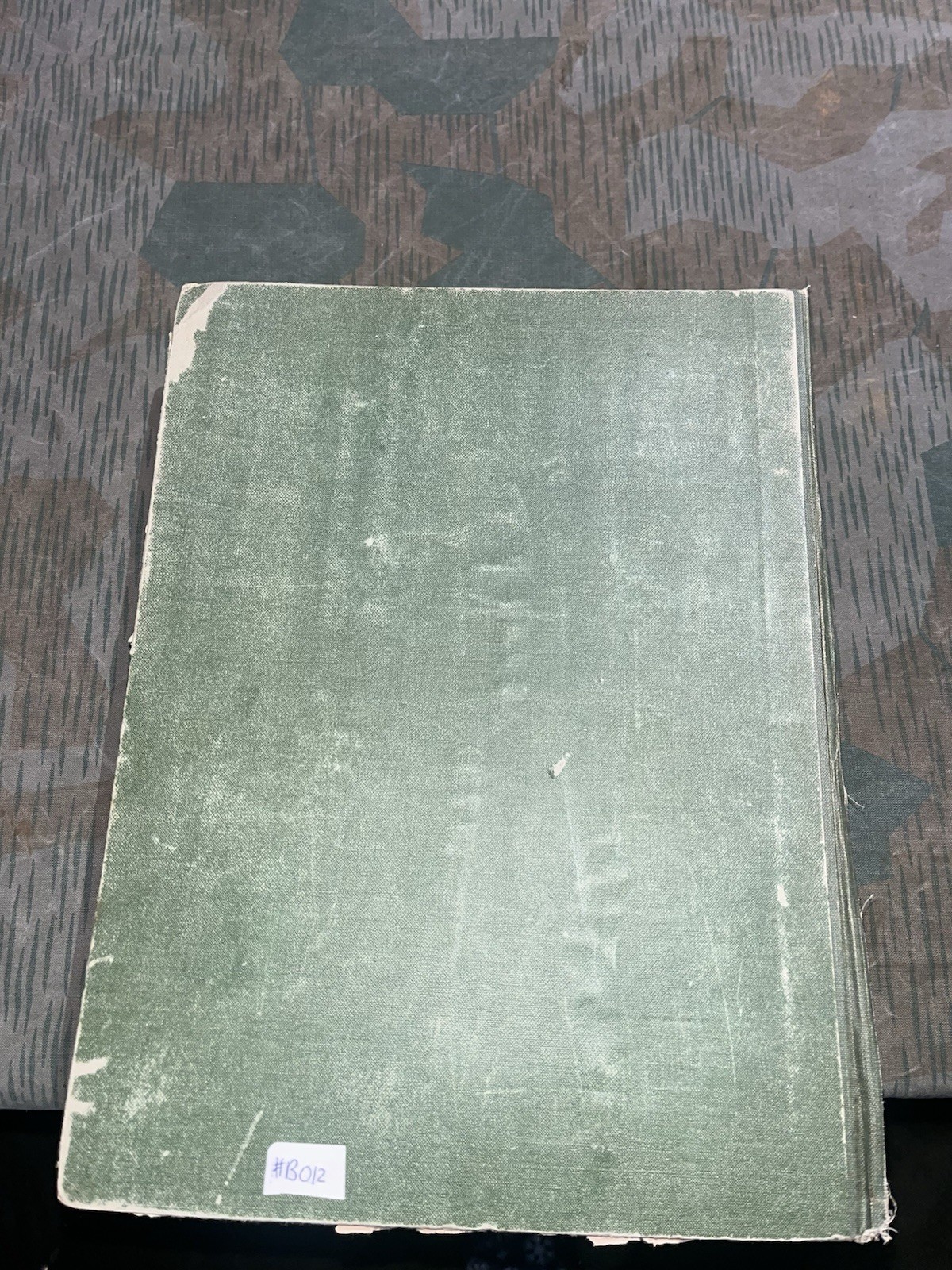WW2 German Era Original Die Geschichte Des Weltkriegs Book #1 on German Military