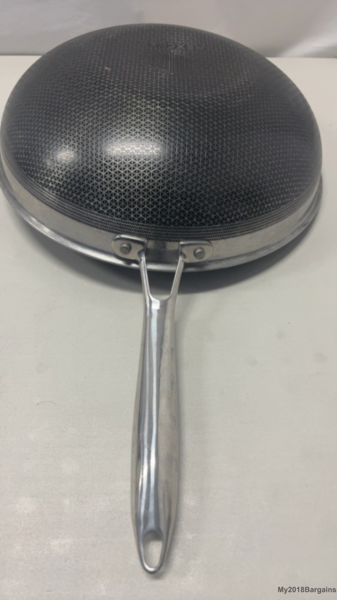 HexClad Hybrid Nonstick 12-Inch Wok, Stay-Cool Handle, Dishw