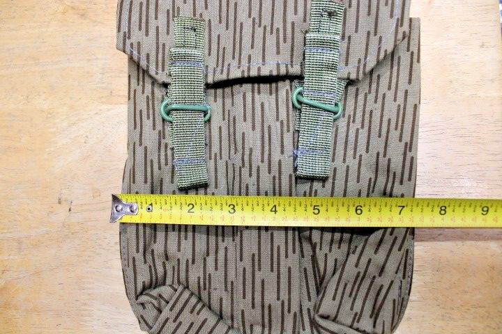 East German Military Rain Drop Camouflage Pattern AK Rifle Mag Magazine Pouch