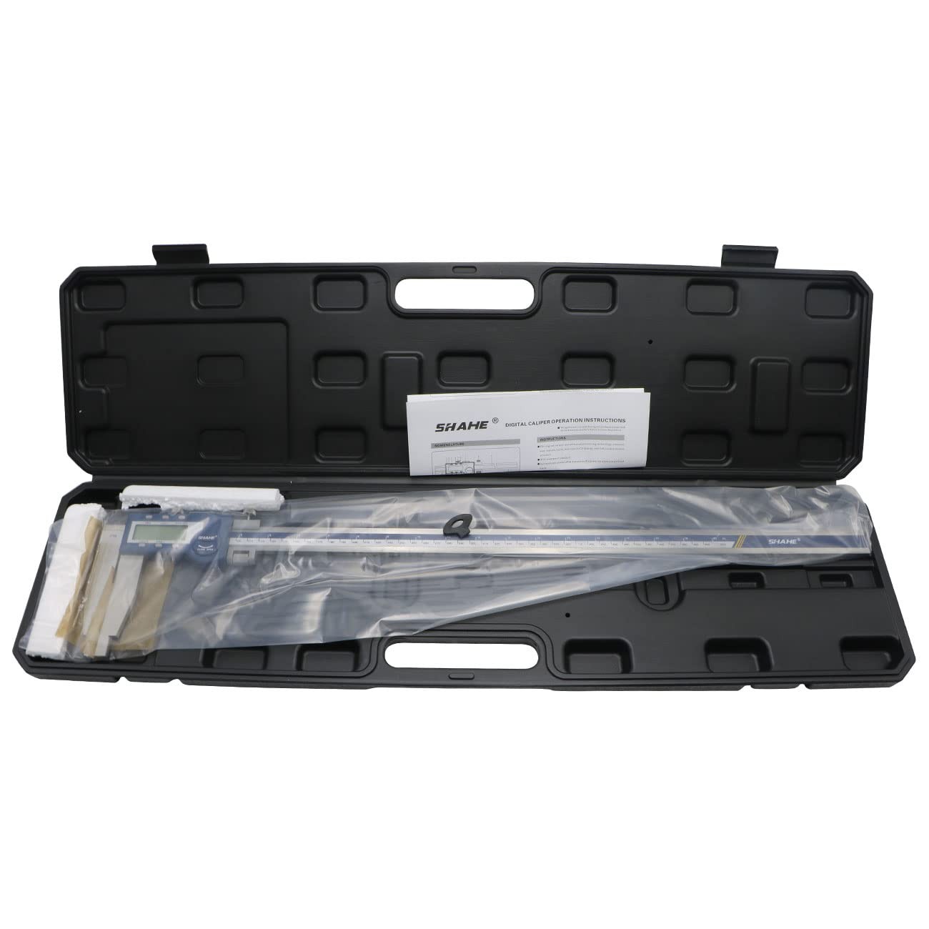 Electronic Digital Caliper with 0-24"/600mm 0.0005"/(0.01mm) Resolution