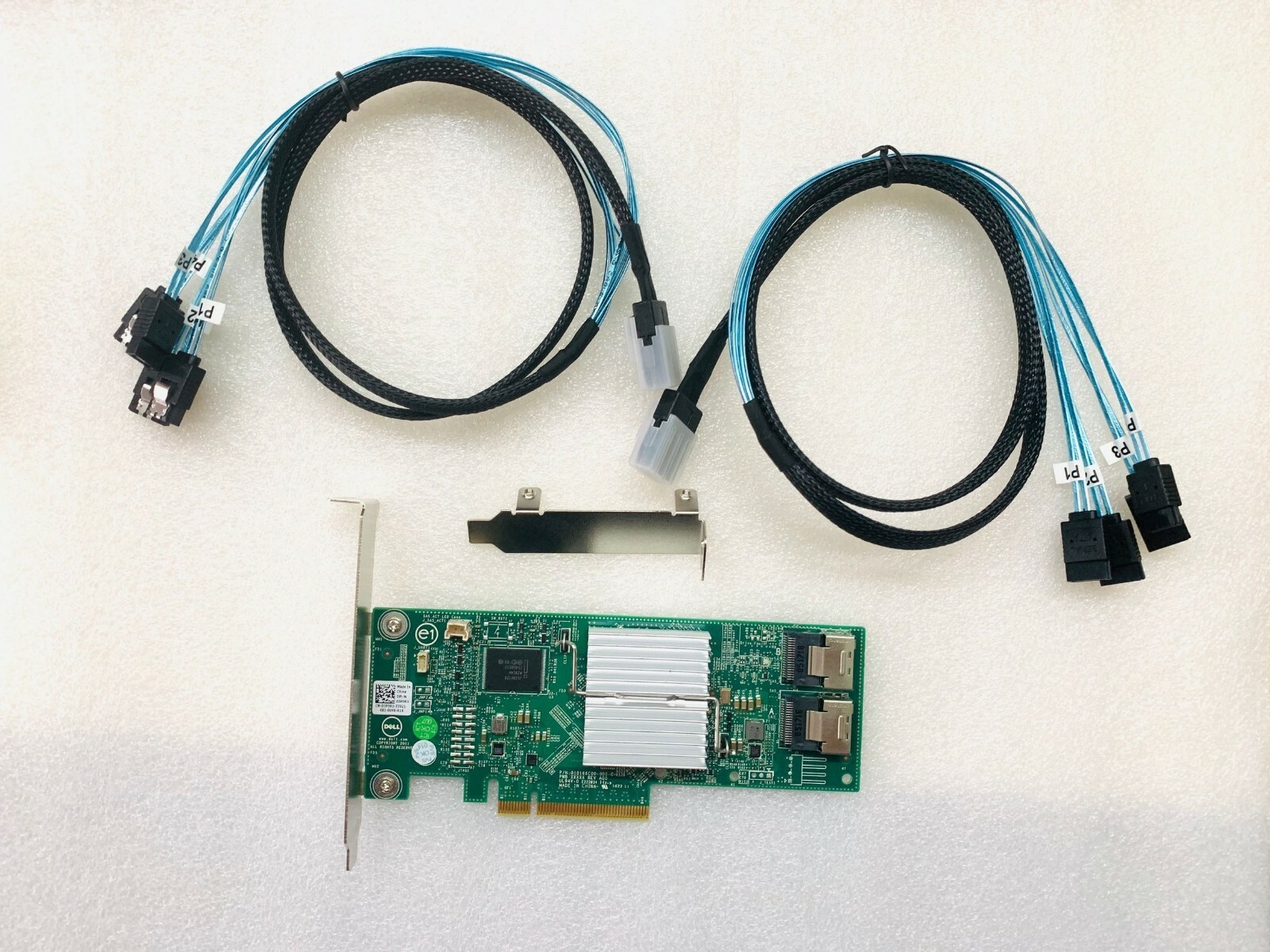 DELL H310 6Gbps SAS HBA FW:P20 9211-8i IT Mode ZFS FreeNAS unRAID 2* SFF SATA US