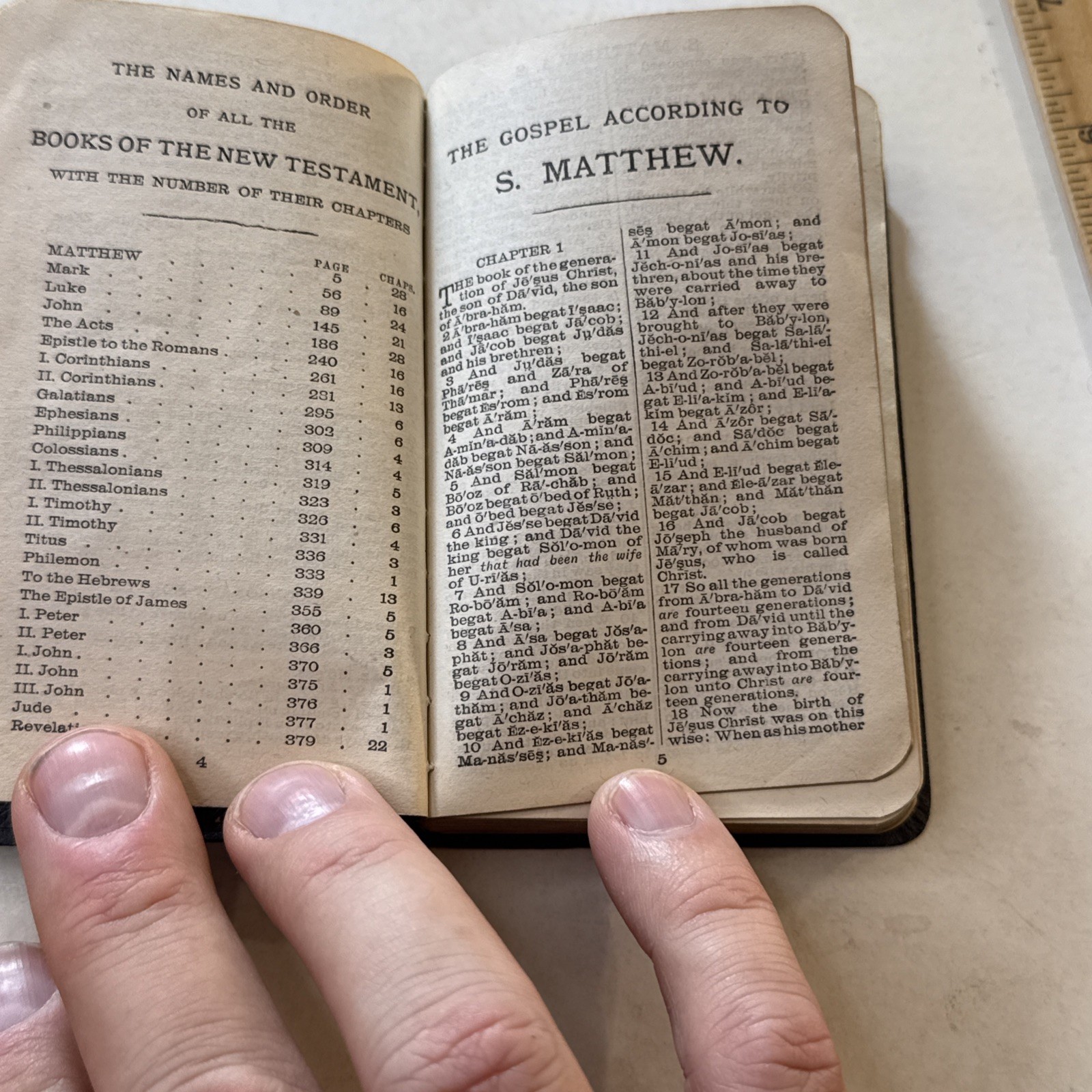 1918 WWI New Testament Pocket Holy Bible Army Camp Dodge Iowa IA Soldier Army SD