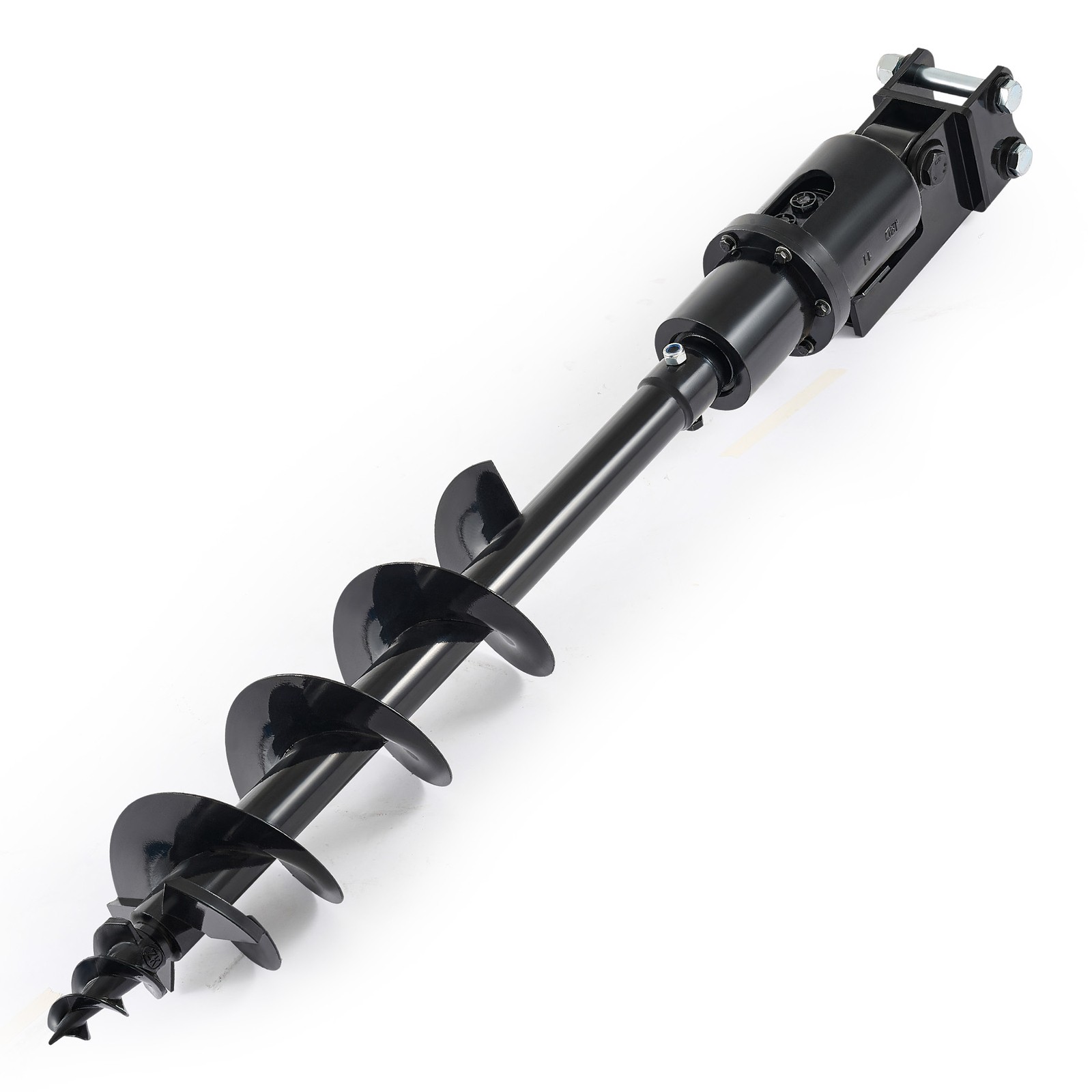 6/8/12inch 150/200/300mm Auger Drill For 1-2Tons Mini Excavator With Hoses