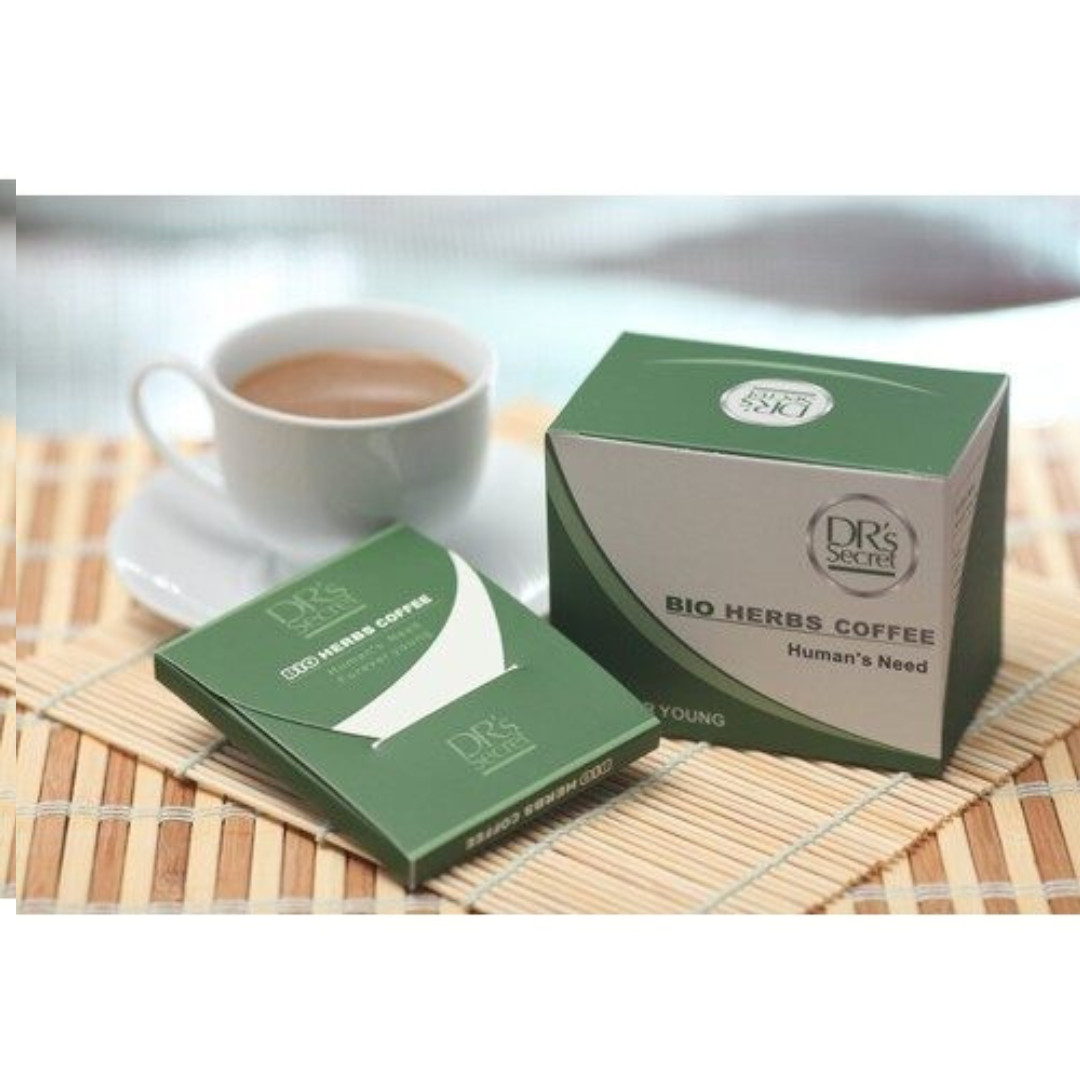 10 X Green Coffee Secret Original Natural Herbal 6 sachets - Express Shipping