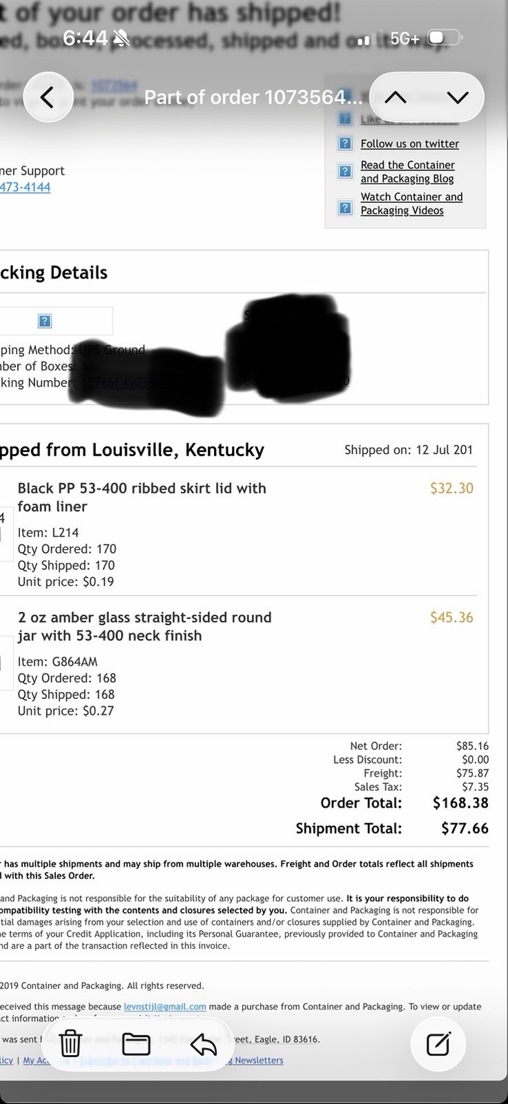 (BRAND NEW) 120 Bulk 2oz Amber Glass Cosmetic / Candle Jars with Black Lids