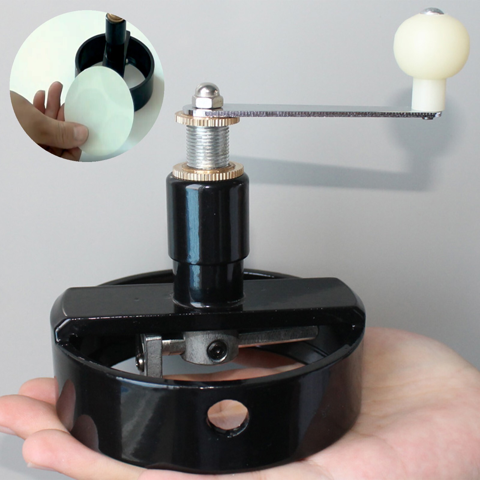 Metal Adjustable Circle Cutter Button Circle Graphic  Paper Cutter 1" to 2-1/4"