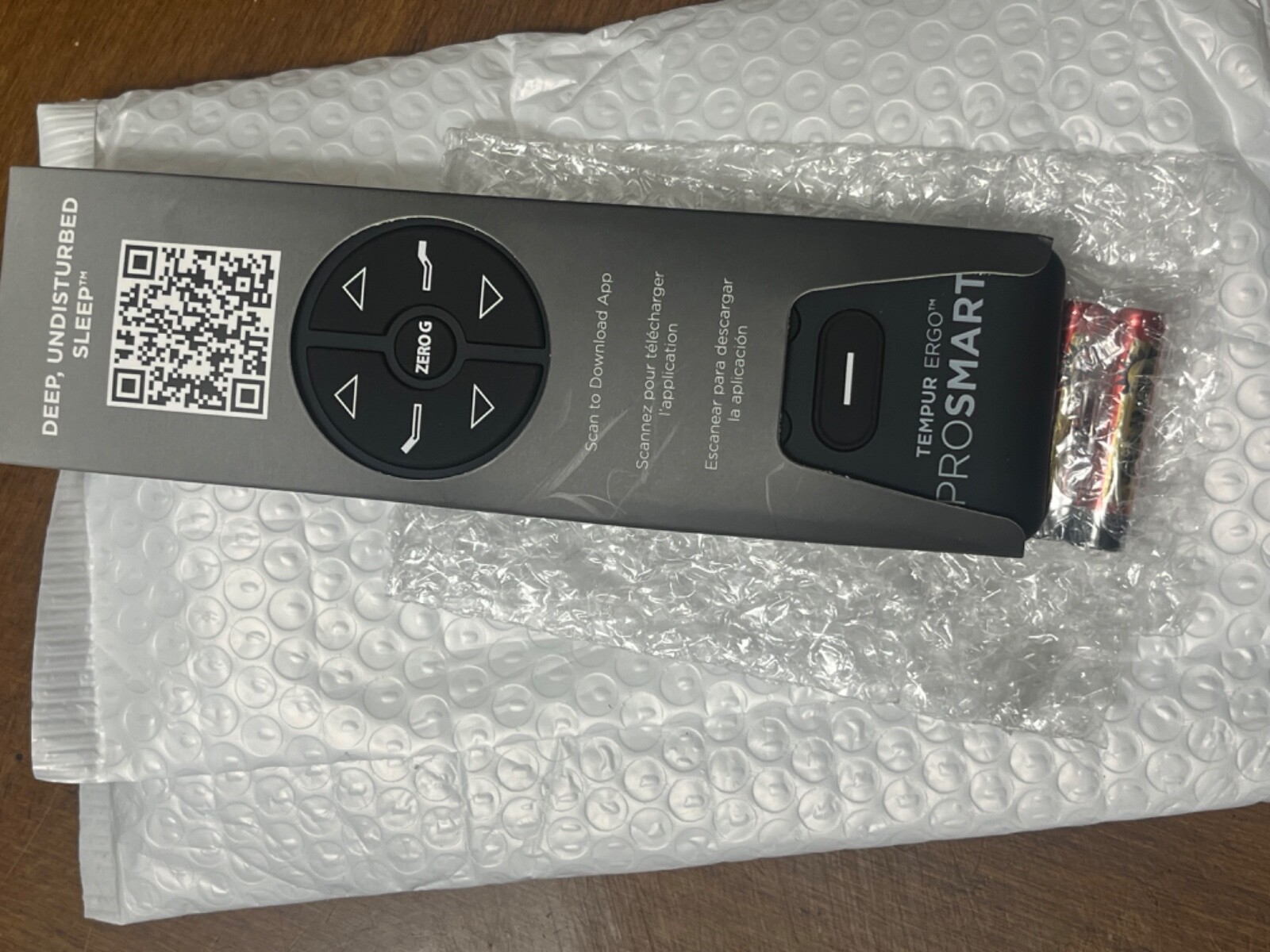 New TempurPedic TEMPUR ERGO PROSMART Remote Control Keeson RF396E JLDK.111.19.01