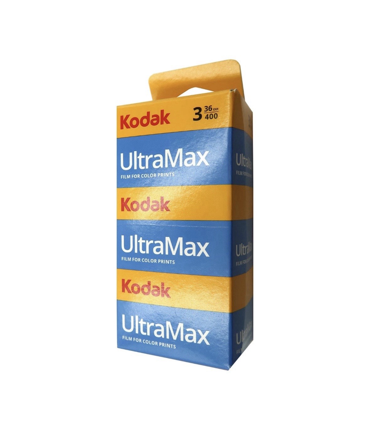 Kodak UltraMax 400 Color Negative Film (35mm, 36 Exposures) - 3 Pack
