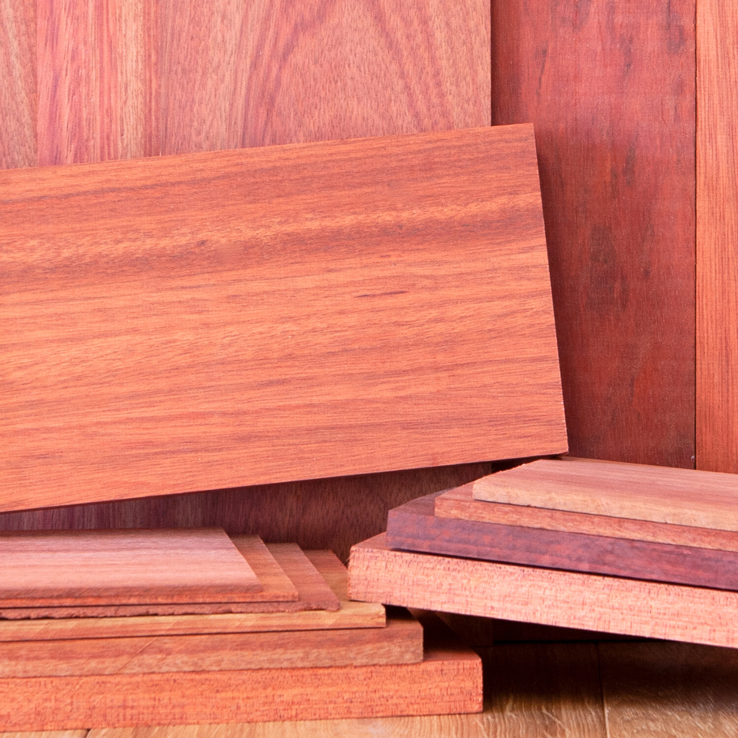 1/8", 1/4", 1/2" & 3/4" S4S Bloodwood Dimensional Lumber